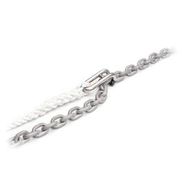 C. Sherman Johnson "Captain Hook" Chain Snubber Large Snubber Hook f/3/8" &amp; 1/2" Chain w/15' of 5/8" 3 Strand Nylon